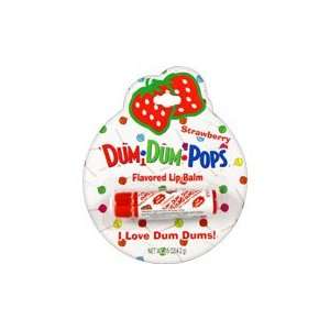  Strawberry Flavored Lip Balm   1 pc,(Dum Dum Pops): Health 
