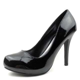 Stiletto Pumps, Womens Shoes, Black Pat. 9US/40EU  