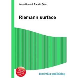  Riemann surface Ronald Cohn Jesse Russell Books