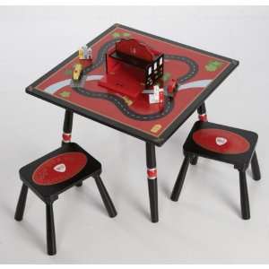  Levels of Discovery Firefighter Table & Stool Set: Home 