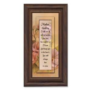  My Mother Sentiment Frame Jewelry