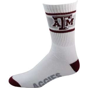   : NCAA Texas A&M Aggies Striped Cushion Crew Socks: Sports & Outdoors