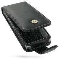 Leather Case for Sony Ericsson C902/C902i   Flip Type (Black)