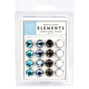   Crafts Elements Large Jewel Brads, Baby Boy: Arts, Crafts & Sewing