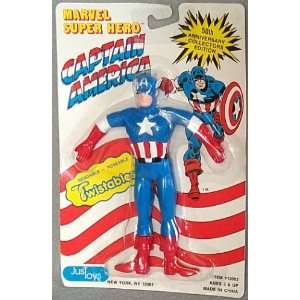  Captain America Bendable Figure   Marvel Superheroes: Toys 