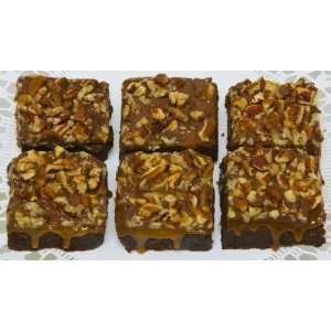  JR Dessert Bakery Caramel Pecan Brownies: Home & Kitchen