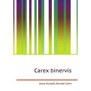 Carex binervis Ronald Cohn Jesse Russell  Books