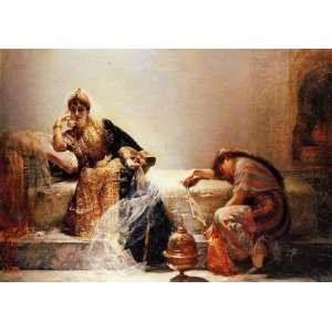   Inch, painting name: Sheherazade, by Richter Edouard Home & Kitchen
