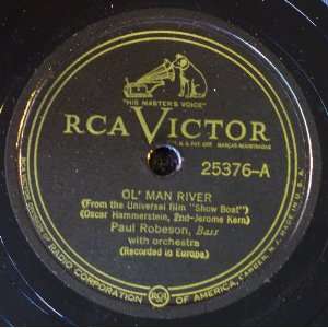  Ol Man River / Ah Still Suits Me Paul Robeson Music
