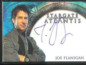 Stargate Atlantis Season 1 Autograph Auto Joe Flanigan  