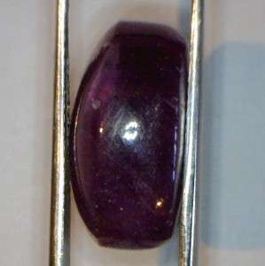 Purple Six Ray Star Sapphire 16x12mm Oval Cabochon Ruby Gemstone 20.19 