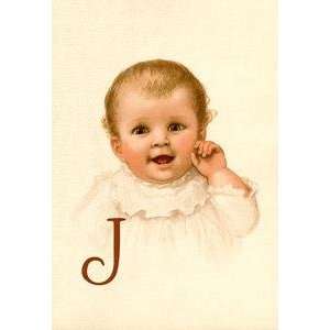  Paper poster printed on 12 x 18 stock. Baby Face J
