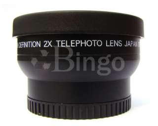 58mm 2X TELE PHOTO LENS FOR CANON EF 50mm f/1.4 USM  
