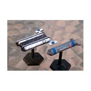  Starline 2400 Miniatures Convoy Small & Large Freighter 