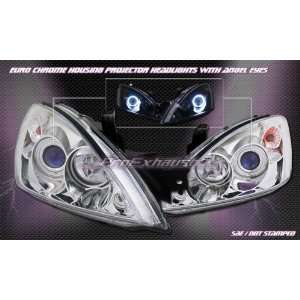  Mitsubishi Lancer Headlights Chrome Angel Eyes Halo Pro 