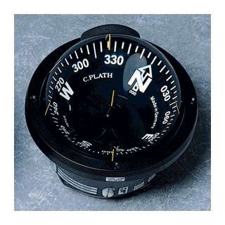  C. Plath Venus H Fixed Mount Boat Compass (5 Degree Card 