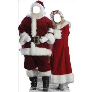  Santa And Mrs Claus Standin Lifesized Standup Toys 