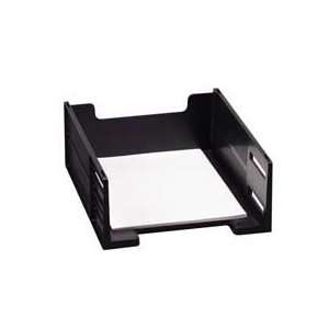   standard trays. Double deep tray features a front loading design