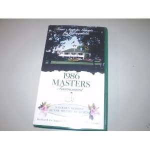  1986 Masters Tournament Collectible VHS 