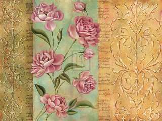 DON TYLER Regency Detail I FLOWERS floral pattern  