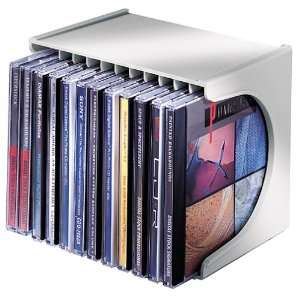  CD rom Storage Unit 12 Capacity Platinum: Electronics