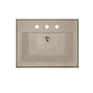 CorStone 92418 Sand Bar Chesnee Chesnee Self Rim Rectangular Bathroom 