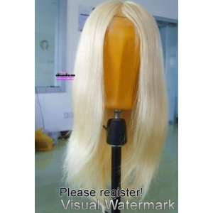    Premium Straight Indian Remy Lace Front Wig 