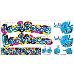  LeoVince X3 Sticker Kit   Plasma: Automotive