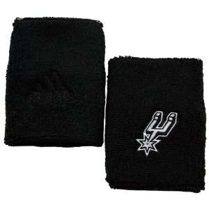  adidas San Antonio Spurs 2 Pack Black Terry Cloth 
