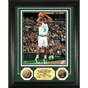 Rajon Rondo 24KT Gold Coin Photo Mint   NBA Photomints and Coins 