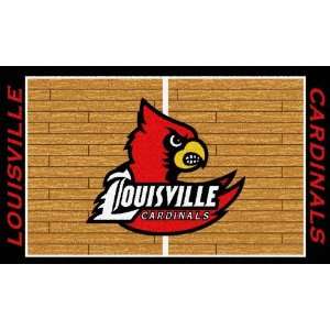   Louisville 3 ft. x 5 ft. Center Court Area Rug: Sports & Outdoors