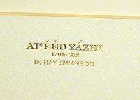   Ateed Yazhi aka Little Girl, Signed Art, Franklin Mint Collection