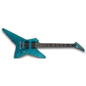  Charvel Desolation DST 1 ST Transparent Blue Smear Electric Guitar 