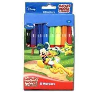  New   Mickey & Minnie 8Pk Juicy Marker Case Pack 48 by DDI 