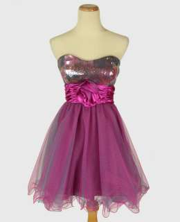SPEECHLESS $110 Fuchsia Prom Evening Cocktail Dress NWT (Size 7, 9, 11 