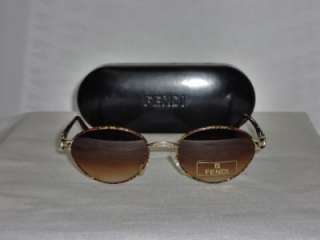 Brand New Fendi Tortoise Sunglasses Mod. 69 & Case  