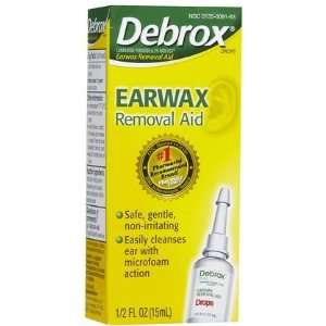  Debrox Earwax Removal Aid Drops 2 oz (Quantity of 4 