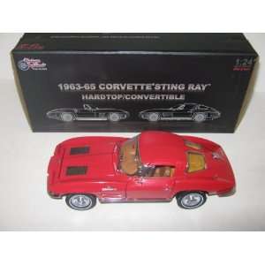   1963 Chevrolet Corvette Sting Ray Split Window Red 1/24: Toys & Games