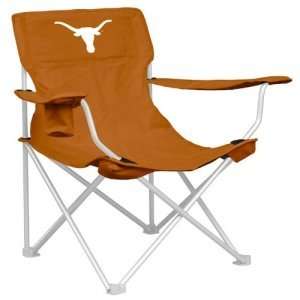 Texas Longhorns NCAA Adult Nylon Tailgate Chair:  Sports 