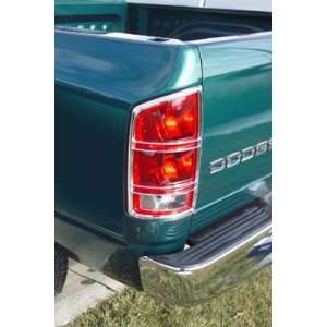   Putco Chrome Tail Light Cover, for the 1998 Dodge Ram 1500: Automotive