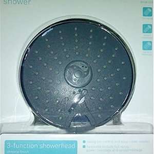  3 Function Chrome Spray Massage Shower Head