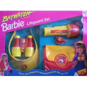  Baywatch BARBIE Lifeguard Set w CHILD SIZE Binoculars 