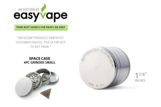 Space Case Grinder 4 pc. Small Aluminium  NEW  Herb Tobacco Sifter 4pc 