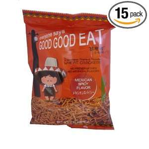 Wei Lih GGE Ramen Noodle Wheat Crackers Mexican Spicy Flavor,3.31 