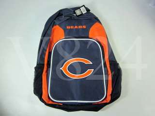 NFL Chicago BEARS Southpaw BackPack Blue Orange  