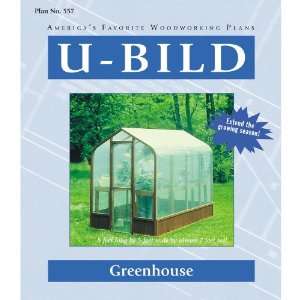  Greenhouse, Plan No. 557 (Woodworking Project Paper Plan 