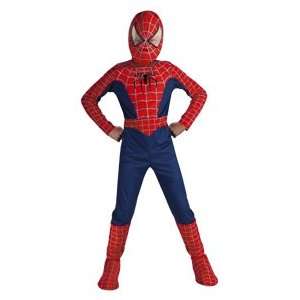  Deluxe Spiderman Costume   4 6: Toys & Games