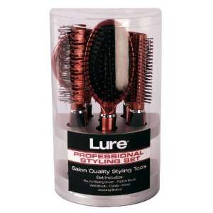  Lure Salon Quality Styling Kit (6 Pieces), Assorted Colors 