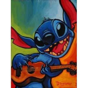   Stitch   Disney Fine Art Giclee by Tim Rogerson