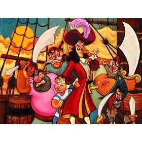   and The Gang   Disney Fine Art Giclee by Tim Rogerson: Home & Kitchen